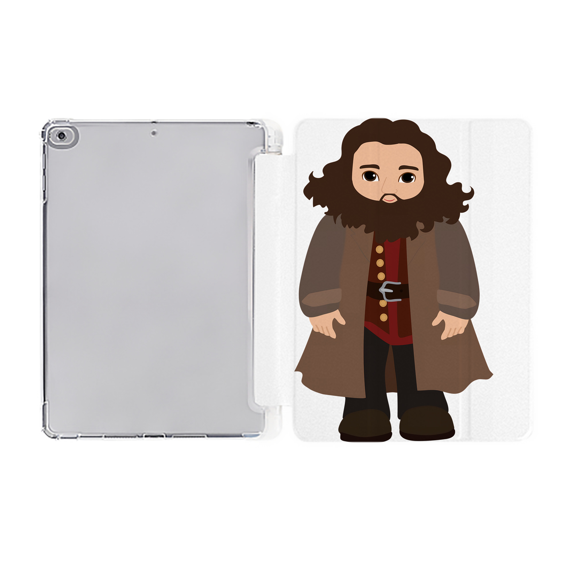 （画像用） Harry Potter ハリー・ポッターシリーズ IPad ケース ペン収納付き 三つ折りスタンド PUレザー×シリコン 対応機種9.5/10.5/10.9インチ